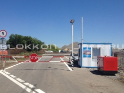 Контрольно-пропускной пункт (КПП) для строй объекта Аэропорт Южный в Знаменке