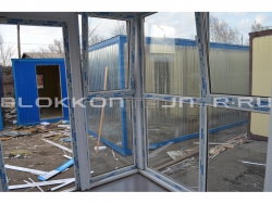 Блок-контейнер 4м, проходная, г.Ставрополь в Знаменке