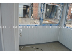 Блок-контейнер 4м, проходная, г.Ставрополь в Знаменке