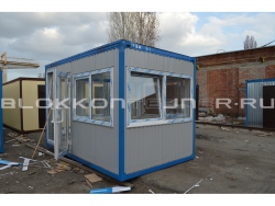 Блок-контейнер 4м, проходная, г.Ставрополь в Знаменке