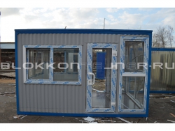 Блок-контейнер 4м, проходная, г.Ставрополь в Знаменке