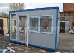 Блок-контейнер 4м, проходная, г.Ставрополь в Знаменке