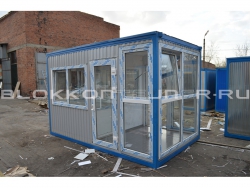 Блок-контейнер 4м, проходная, г.Ставрополь в Знаменке