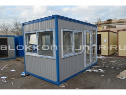 Блок-контейнер 4м, проходная, г.Ставрополь в Знаменке